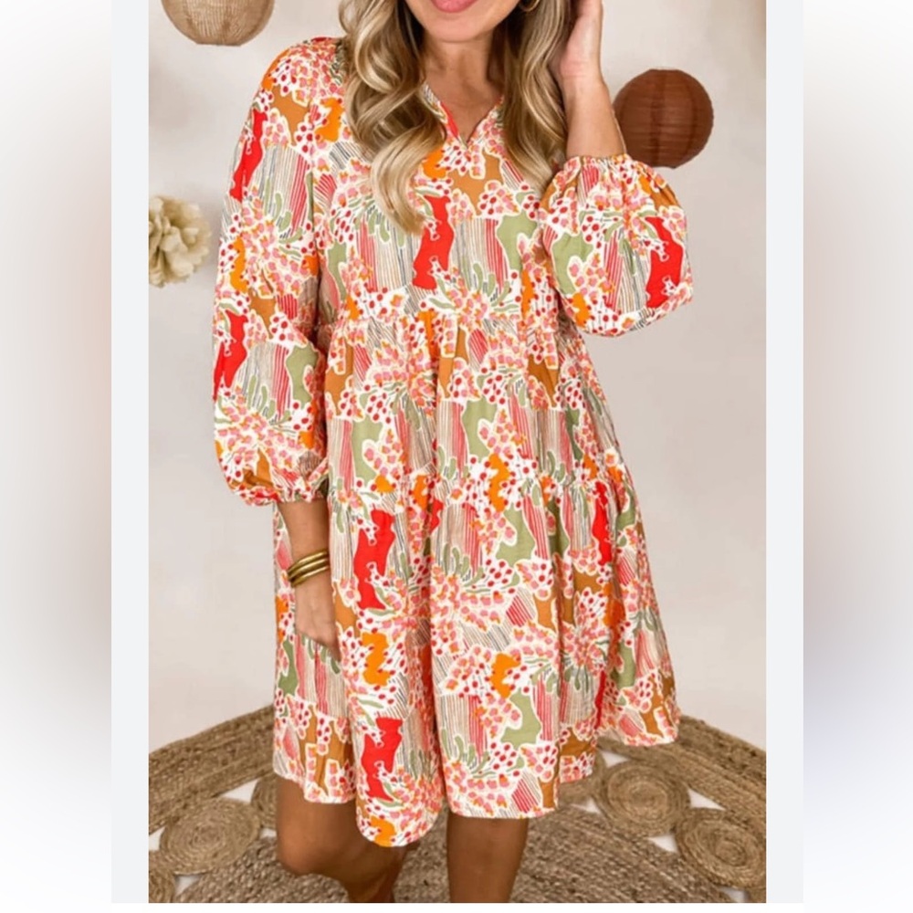 Michelle McDowell Size Small Floral Print Women's Dress‎